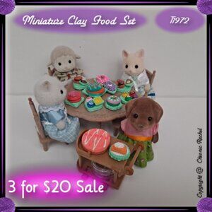 12-Piece Mint Green Dessert Glued-Together Set